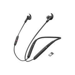 Jabra Evolve 65e UC Bluetooth In Ear Headset Mic [6599-629-109]