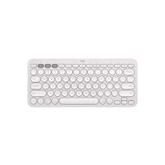 Logitech Pebble Keys 2 K380s Wireless Keyboard - Tonal Off-White [920-011754]