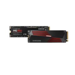 Samsung 990 PRO 4TB PCIe 4.0 NVMe M.2 2280 SSD - with Heatsink [MZ-V9P4T0CW]