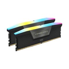 Corsair Vengeance RGB 64GB (2x 32GB) DDR5 6000MHz C40 Desktop Memory - Black