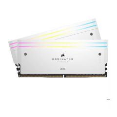 Corsair Dominator Titanium RGB 32GB (2x16GB) DRAM 6400MT/s DDR5 Memory - White