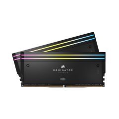 Corsair Dominator Titanium RGB 64GB (2x32GB) DRAM 6600MT/s DDR5 Memory - Black
