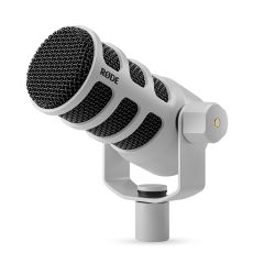 Rode PodMic USB and XLR Dynamic Broadcast Microphone - White