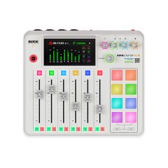 Rode RODECaster Pro II Integrated Audio Production Studio - White