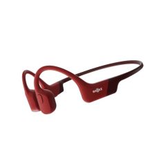 Shokz OpenRun Wireless Bone Conduction Open-Ear Headphones - Red