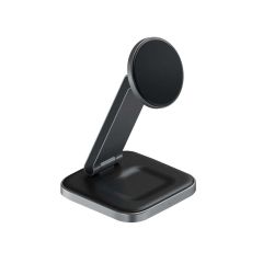 Satechi 2-in-1 Foldable Qi2 Wireless Charging Stand [ST-Q21FM]