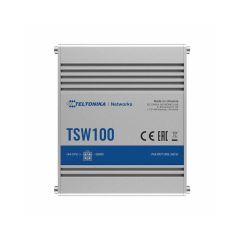 Teltonika TSW100 Unmanaged Industrial 802.3af/at Gigabit Ethernet PoE Switch [TSW100]