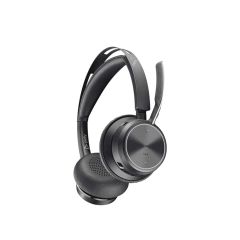 Plantronics/Poly Voyager Focus 2 UC Teams USB-C No Stand Active Noise Canceling Headset