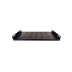 LDR Fixed 1U 550mm Deep Shelf Recommended for 19in 800mm Deep Cabinet